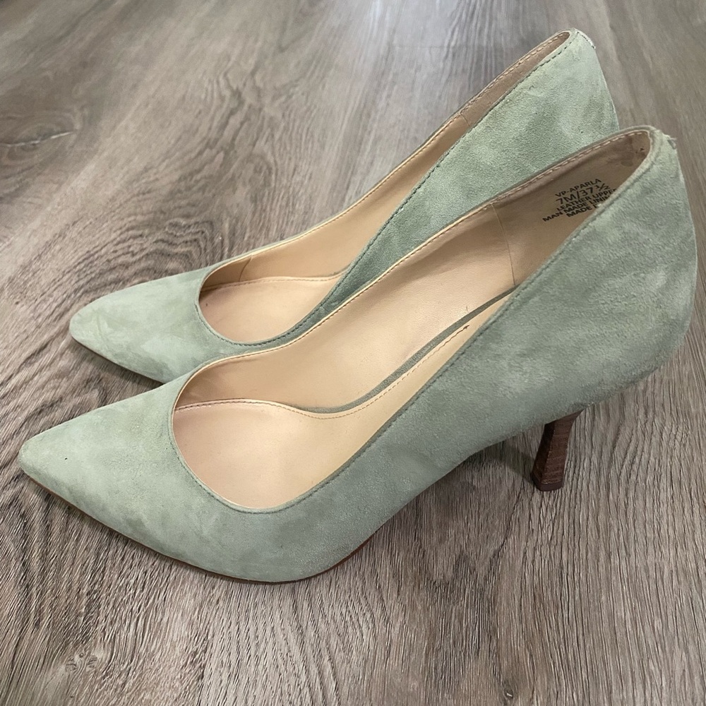 Sage Green Heels
